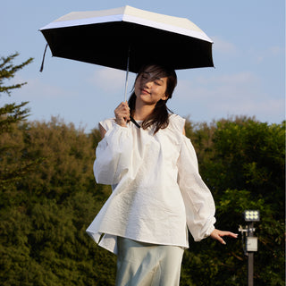 KONCIWA 日傘 軽量 折りたたみ傘 UVカット率100% 完全遮光 遮熱 晴雨兼用 コンパクト 紫外線遮断 日焼け防止 耐風撥水 梅雨対策 携帯便利 収納ポーチ付き メンズ レディース 男女兼用  プレゼント